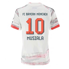 Lacne Ženy Futbalové dres Bayern Munich Jamal Musiala #10 2025-26 Krátky Rukáv - Preč